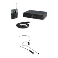 Sennheiser XSW1-CI1 Sistema Inalámbrico de Micrófono de Auricular Omnidireccional con Mi