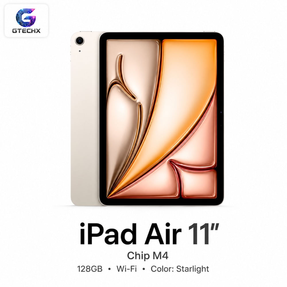 iPad Air 11"" Chip M4 128GB WiFi Starlight