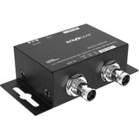 BZBGEAR Splitter/Amplificador de Distribución 12G-SDI 1 x 2 con Salidas Re-bufferizadas y