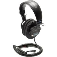 Sony MDR-7506 Auricular con Micrófono Electret In-Line 5-48V y Cable Recto de 6'