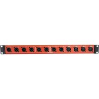 SoundTools CAT Rack 8-Male / 4-Female Audio over Cat 5 - 12 Canales, Anodizado, Soporta Ph