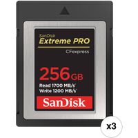 SanDisk Tarjeta CFexpress 256GB Extreme PRO Type B - Velocidades de hasta 1700 MB/s