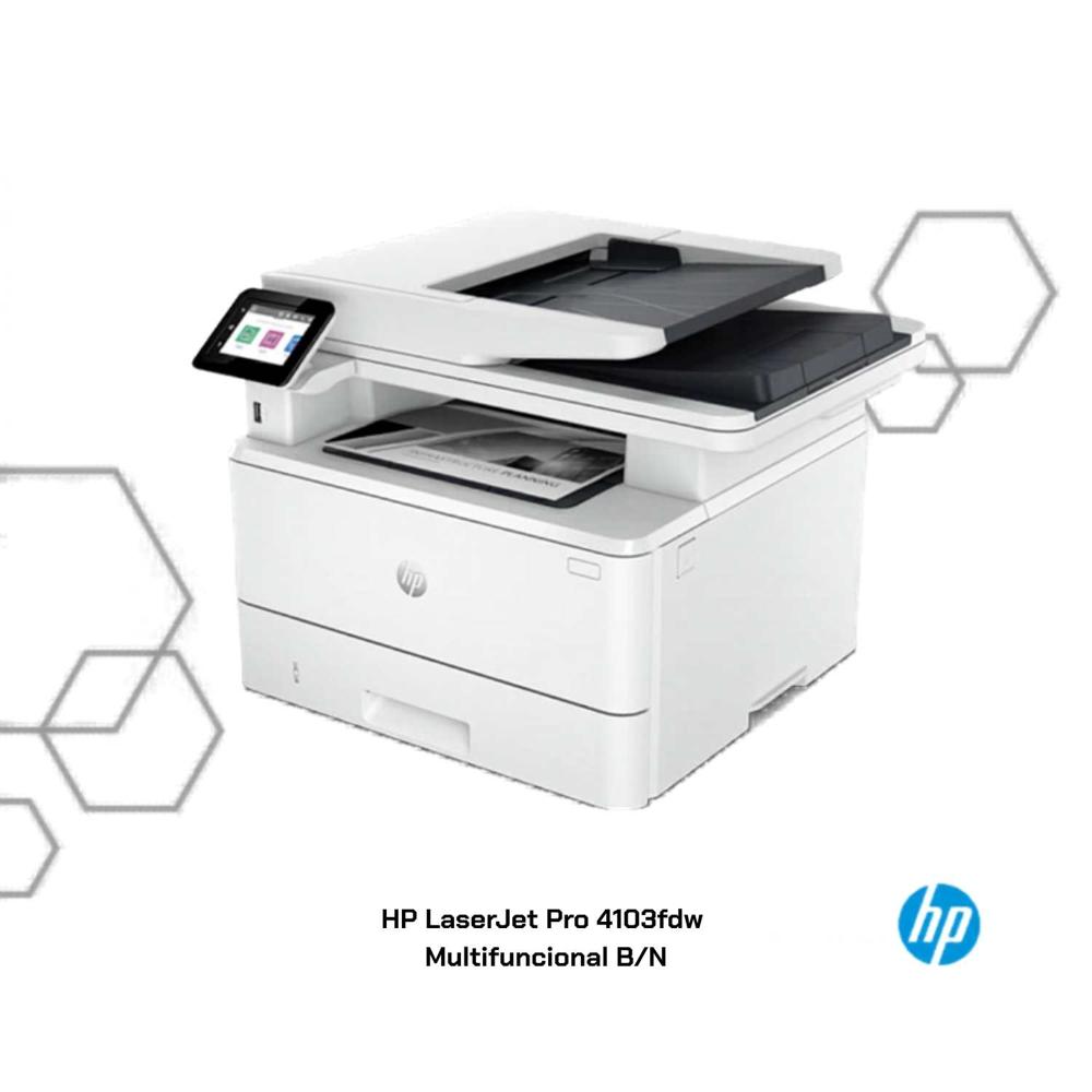 Impresora HP LaserJet Pro MFP 4103fdw Láser Multifuncional WiFi