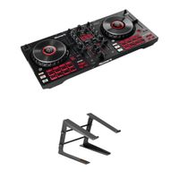 Numark Mixtrack Platinum FX Controlador DJ 4-Deck con Jog Wheels de 6"" y Soporte Plegable
