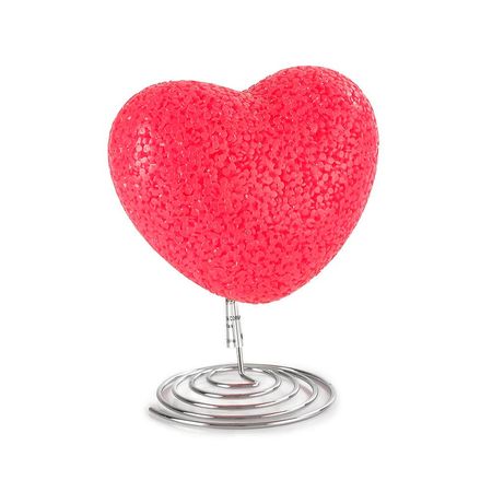 lampara corazon rosado plazavea