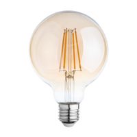 Foco LED Globo Vintage G95 Ambar E27 7W Luz Cálida Orange