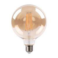 Foco LED Globo Vintage G125 E27 7W Luz Cálida Orange