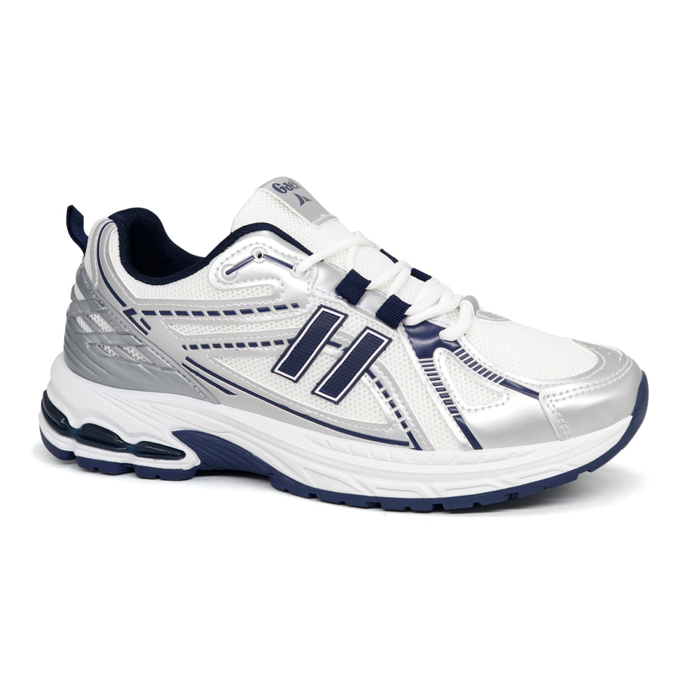 Zapatillas Running Hombre Gael 7101-26Q2 PLATA-MARINO Zapatillas Running Hombre Gael 7101-26Q2 PLATA/MARINO 43