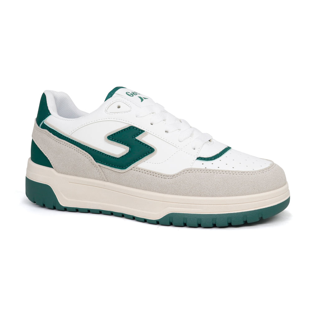 Zapatillas Urbanas Hombre Gael 7092-26Q2 BLANCO/VERDE 43