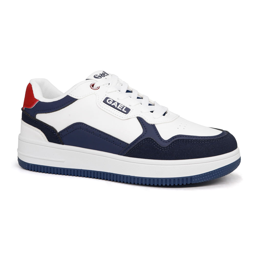Zapatillas Urbanas Hombre Gael 8607-26Q2 BLANCO/MARINO 44