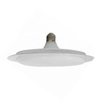 Ufo LED Transparente E27 50W Luz Fría Gz