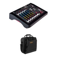 Allen & Heath ZEDi-10 Mezclador Híbrido con Interfaz USB y Bolsa Acolchada