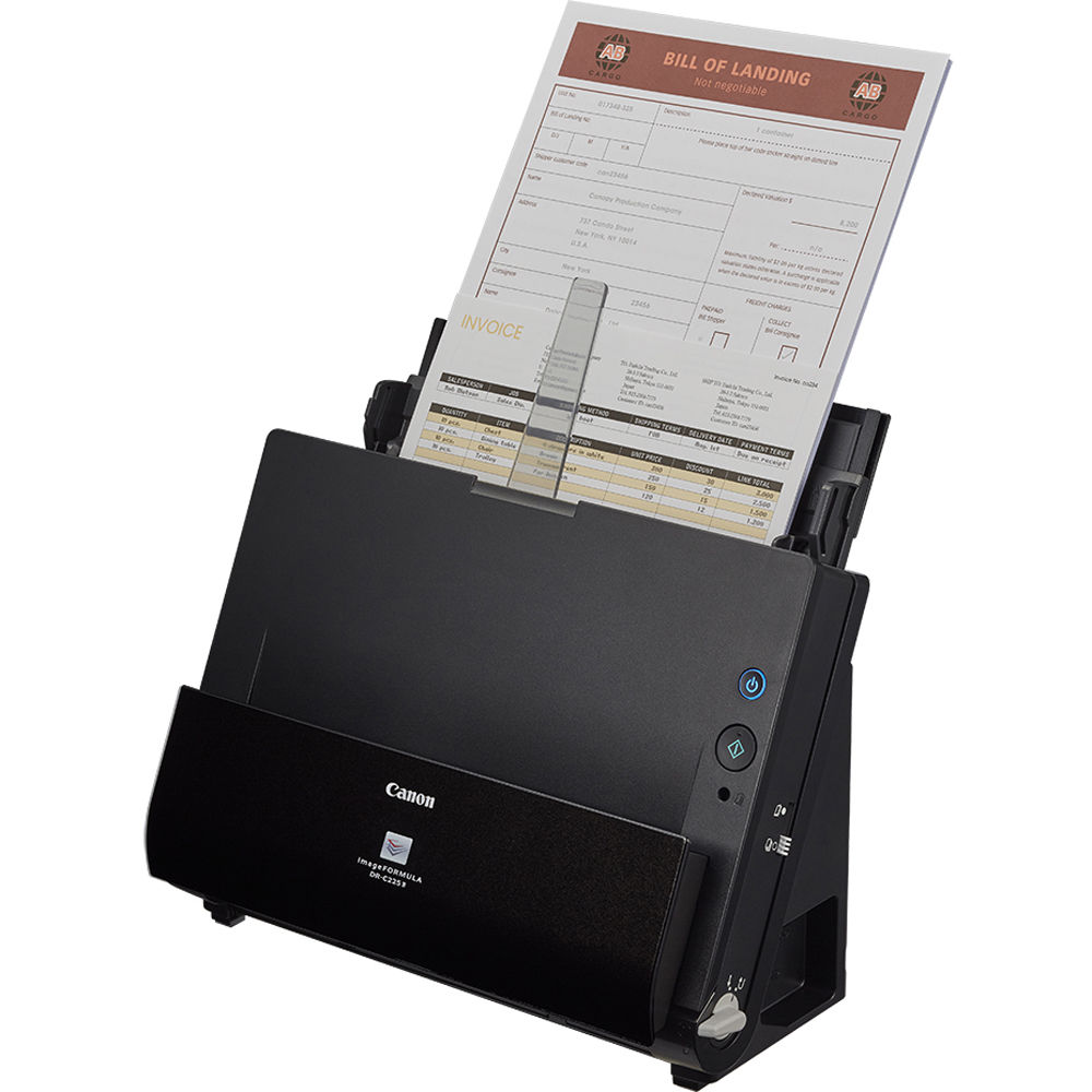 Canon Escáner de Documentos imageFORMULA DR-C225 II, Resolución Óptica 600 dpi, Aliment