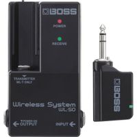 BOSS WL-50 Sistema Inalámbrico para Pedalboards - Transmisor WL-T Incluido, Latencia de 2