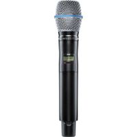 Shure AD2/87C Micrófono Inalámbrico de Mano Digital con Cápsula Beta 87C, Patrón Cardi