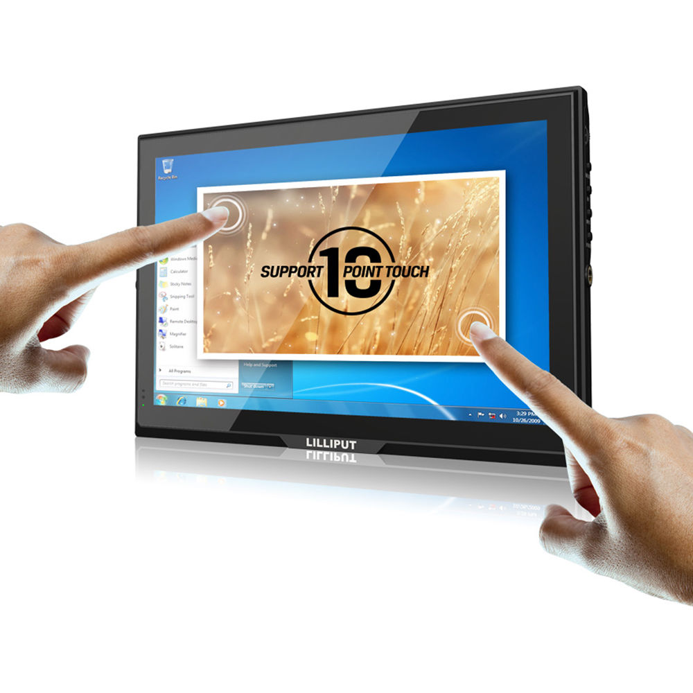 Lilliput FA1014-NP/C/T Monitor 10.1"" Touchscreen IPS - WXGA 1280 x 800, 350 nits, 800:1, H