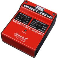 Radial Engineering JDX Direct Drive Amp Simulator y DI Box - Simulador de amplificador y c