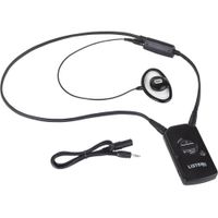 Listen Technologies Receptor IR iDSP LR-5200-IR con bucle de cuello y auricular