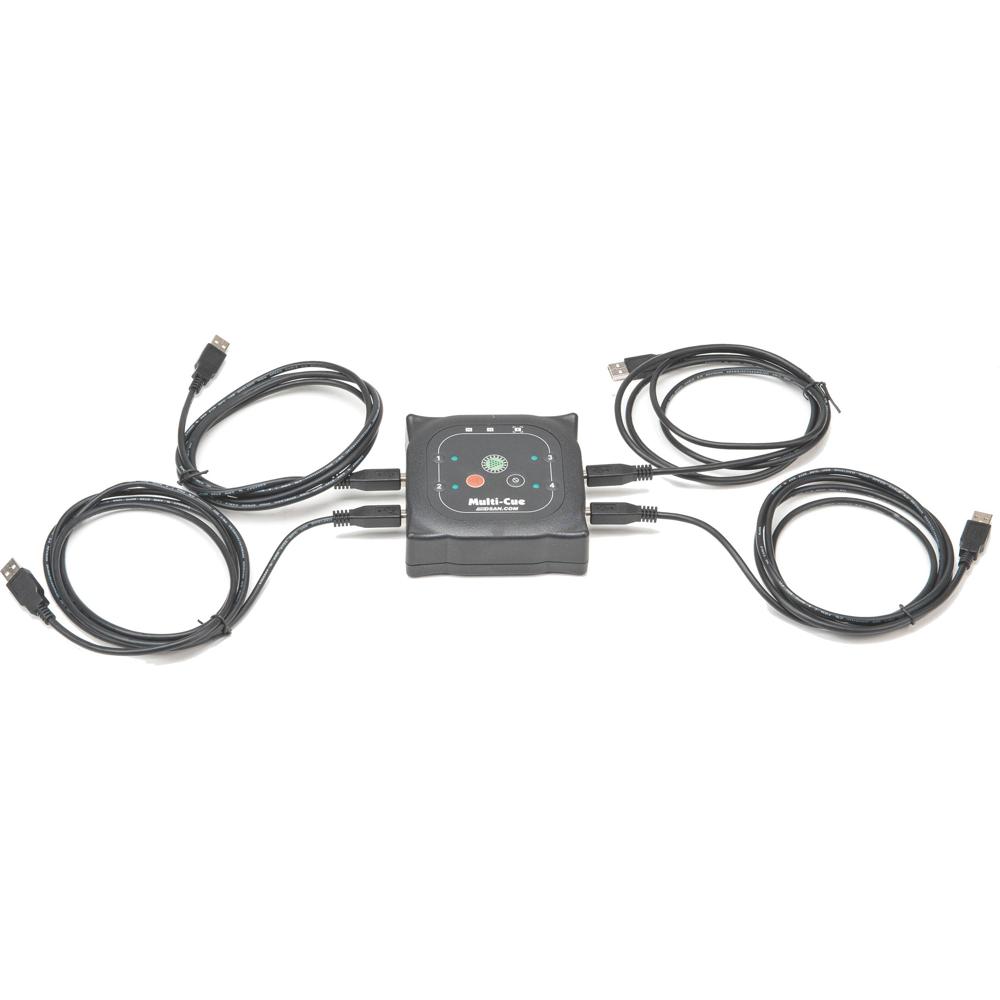 Dsan Expansor de Puertos USB 4 Puertos RJ45 para PerfectCue