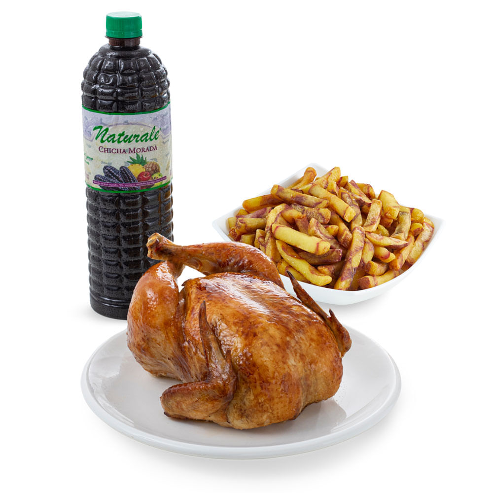 Combo Pollo Rostizado + Papas TIYAPUY + Chicha