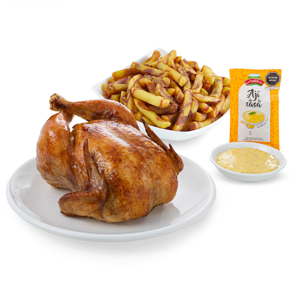 Combo Pollo Rostizado + Papas TIYAPUY