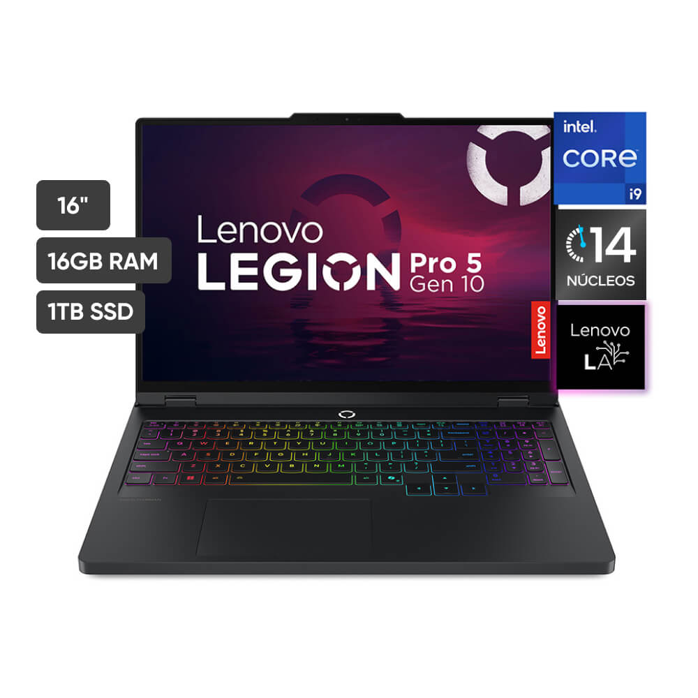 Laptop LENOVO LP 5 16IRX10 16"" Intel Core i9-14900HX 16GB 1TB SSD