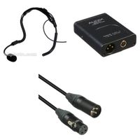 Audix Micrófono Headworn HT2 con Adaptador APS911 y Cable XLR