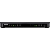 Shure BLX88 Receptor Inalámbrico de Mesa Doble Canal H9 (512 a 542 MHz) - Diseño Portát