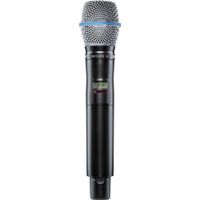 Shure AD2/B87A Micrófono Inalámbrico de Mano Digital con Cápsula Beta 87A, Supercardioi