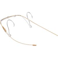 Shure DH5 DuraPlex Micrófono de Cabeza Omnidireccional Tan TA4F, Diseño Miniatura, Resis