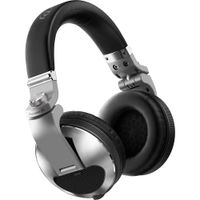 Pioneer HDJ-X10 Auriculares DJ Profesionales Over-Ear Plata, Drivers de 50mm, Respuesta de