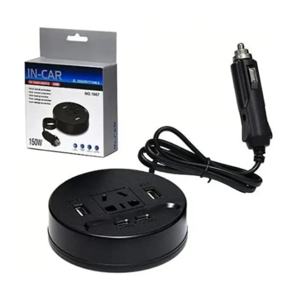 INVERSOR DE CORRIENTE PARA AUTO DE 12V220 150W