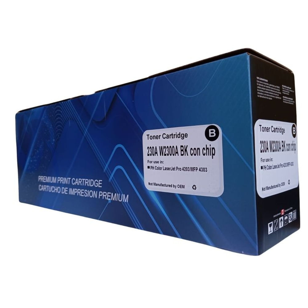 TONER COMPATIBLE 230A NEGRO CON CHIP