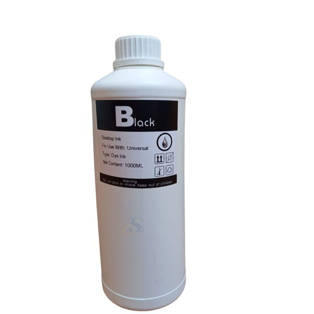 TINTA COMPATIBLE PARA EPSON 1 LITRO NEGRO