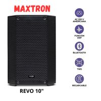 Portatil Maxtron REVO MXT 8110 Boufer 10 USB BT TWS Con DSP Profesional