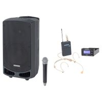Samson Expedition XP310w Sistema PA Portátil 300W con Micrófono Inalámbrico Headset Con