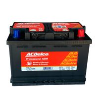 Batería Ac Delco para línea ligera de 15 placas LN3 AGM 2723055