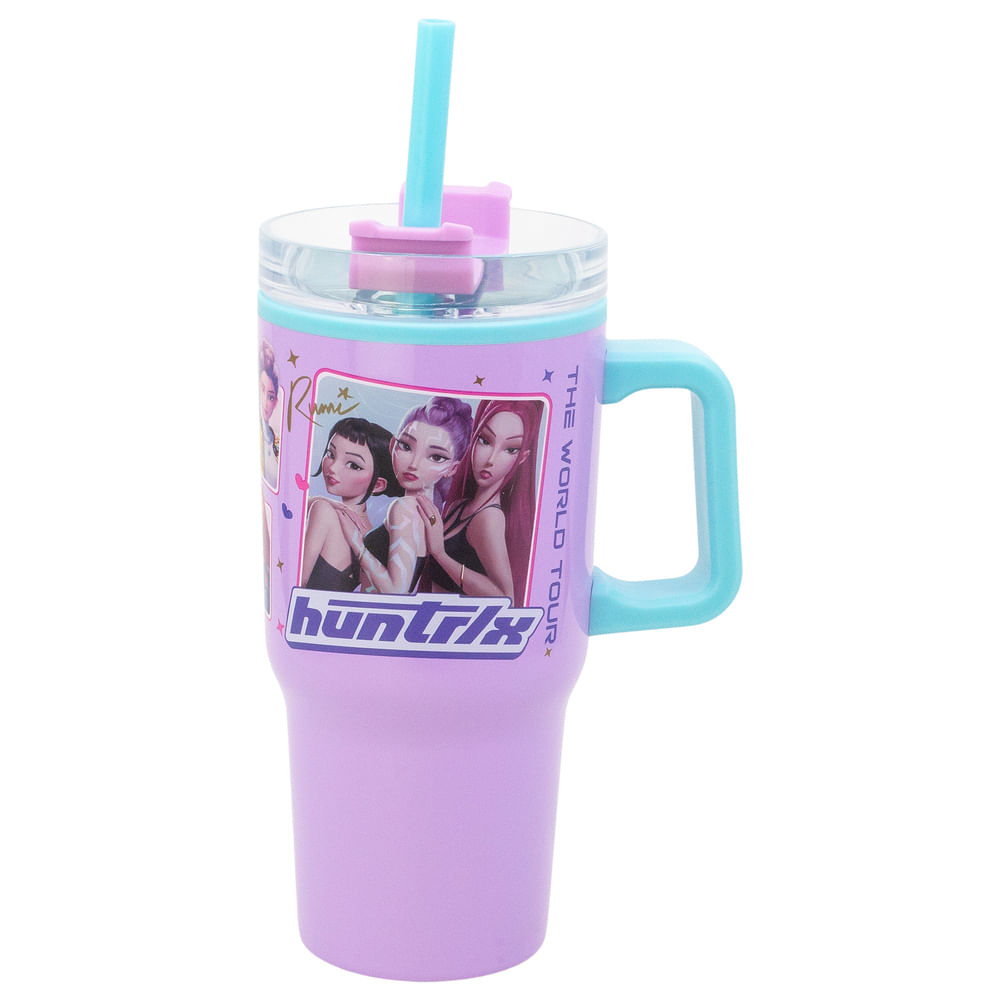 TAZA DOBLE PARED 600 ML LAS GUERRERAS DEL KPOP