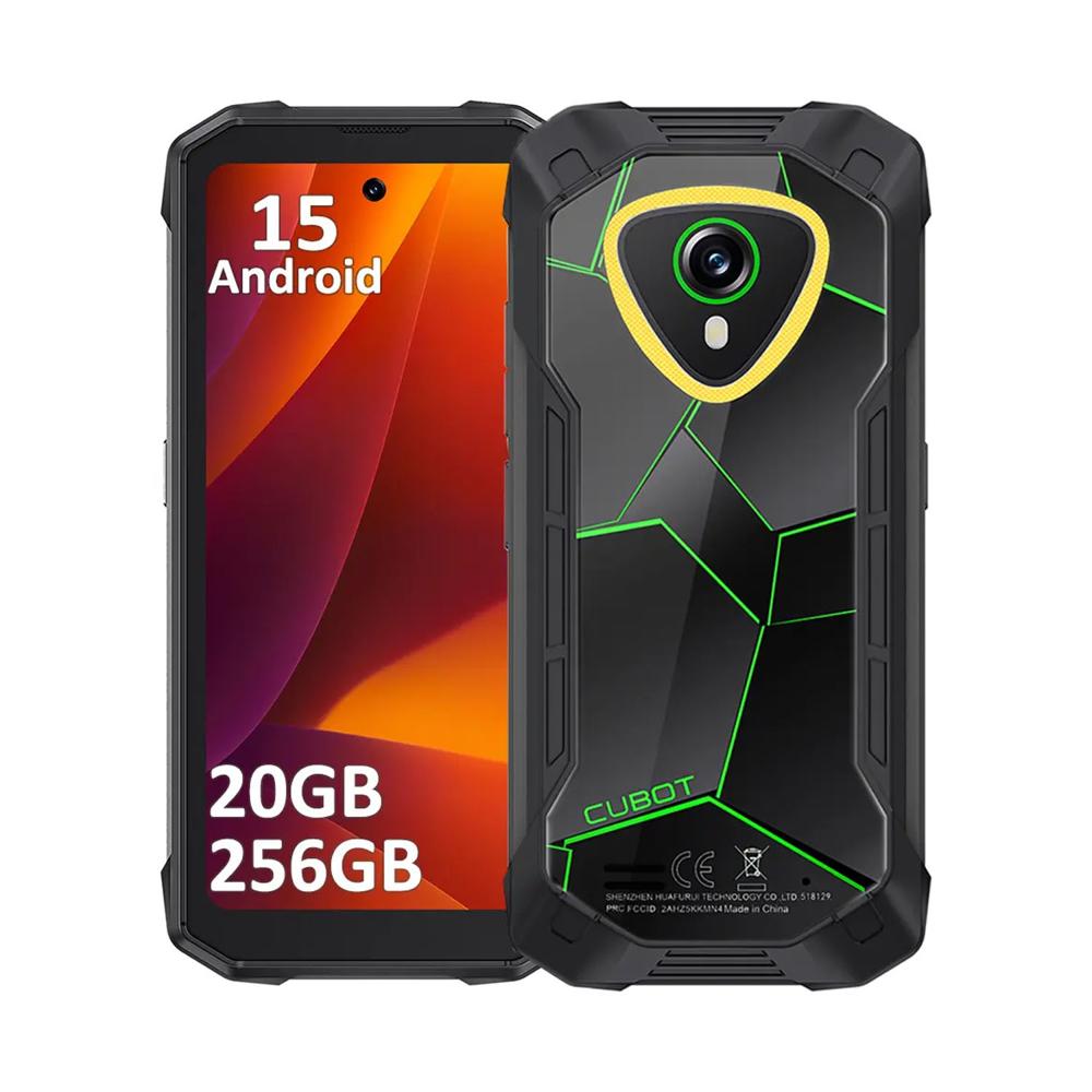 Celular Smartphone Cubot KingKong Mini 4 Verde 6GB RAM 128GB 4.5""