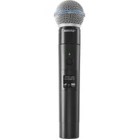 Shure MXW2X/BETA58 Transmisor Inalámbrico de Mano con Micrófono Beta 58A, Supercardioide
