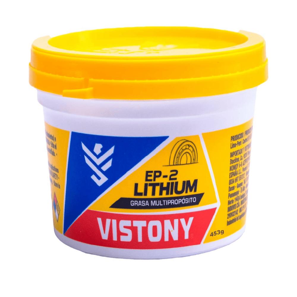 Vistony grasa de litio multi usos ep-2 de 453g
