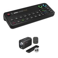 RODE RODECaster Video All-in-One Production Console 3-Camera Kit con 3 cámaras 4K y múlt