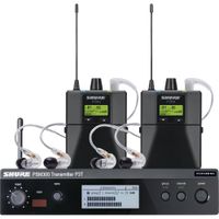 Shure PSM 300 Twin-Pack Pro Kit Monitores In-Ear Inalámbricos - Transmisor P3T y 2 Recept