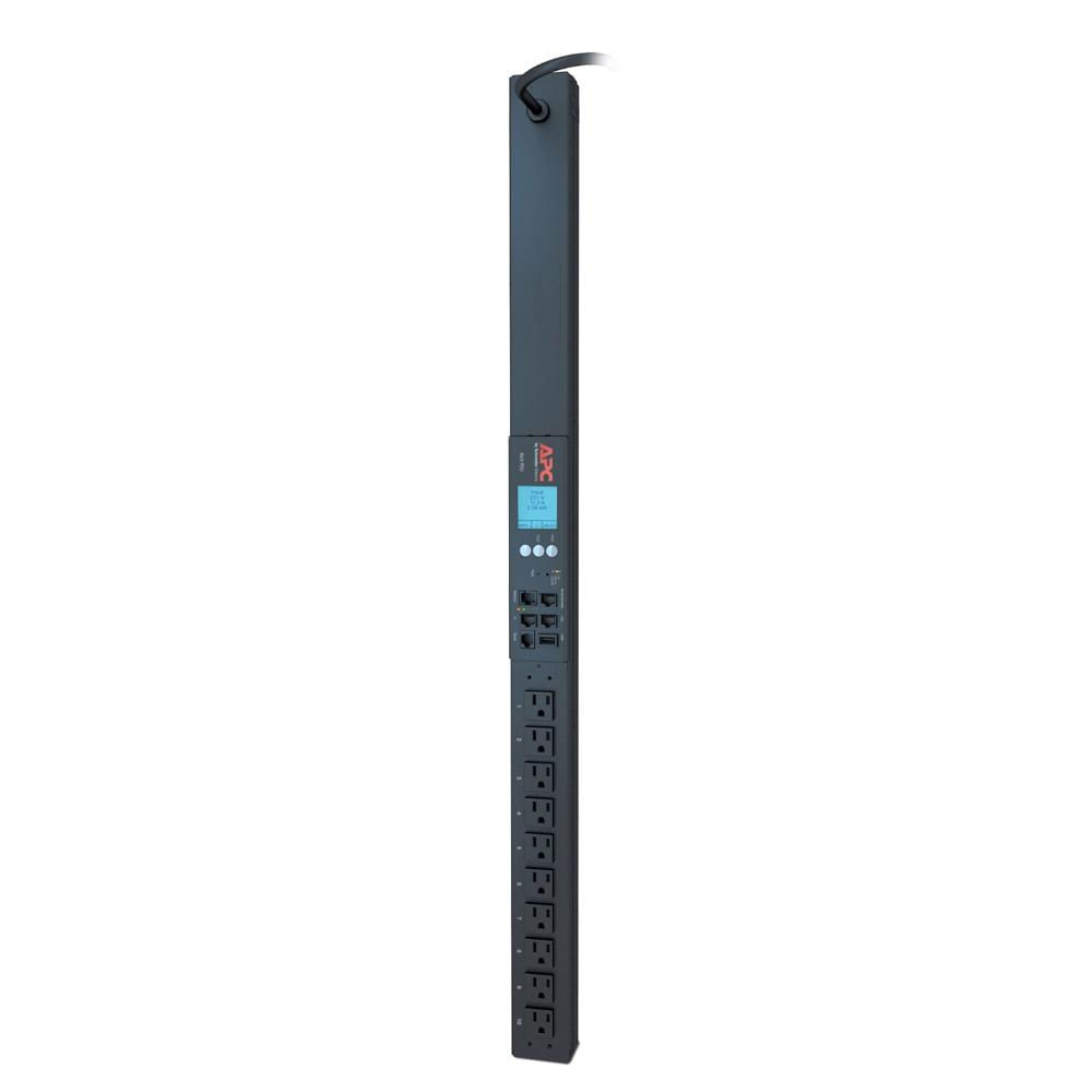 APC Rack PDU AP8831 10-Outlet Metered 15A 100-120V con Monitoreo de Carga y Conexiones Eth