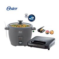 Combo Oster Arrocera 10 Tazas CKSTRCB10DFSKE - Sandwichera