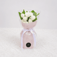 Ramo Sublimme - rosas inglesas blancas