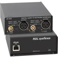 RDL SF-DN4 Interfaz de Audio Digital a Red Dante - Convierte 2 Fuentes de Audio Digital a