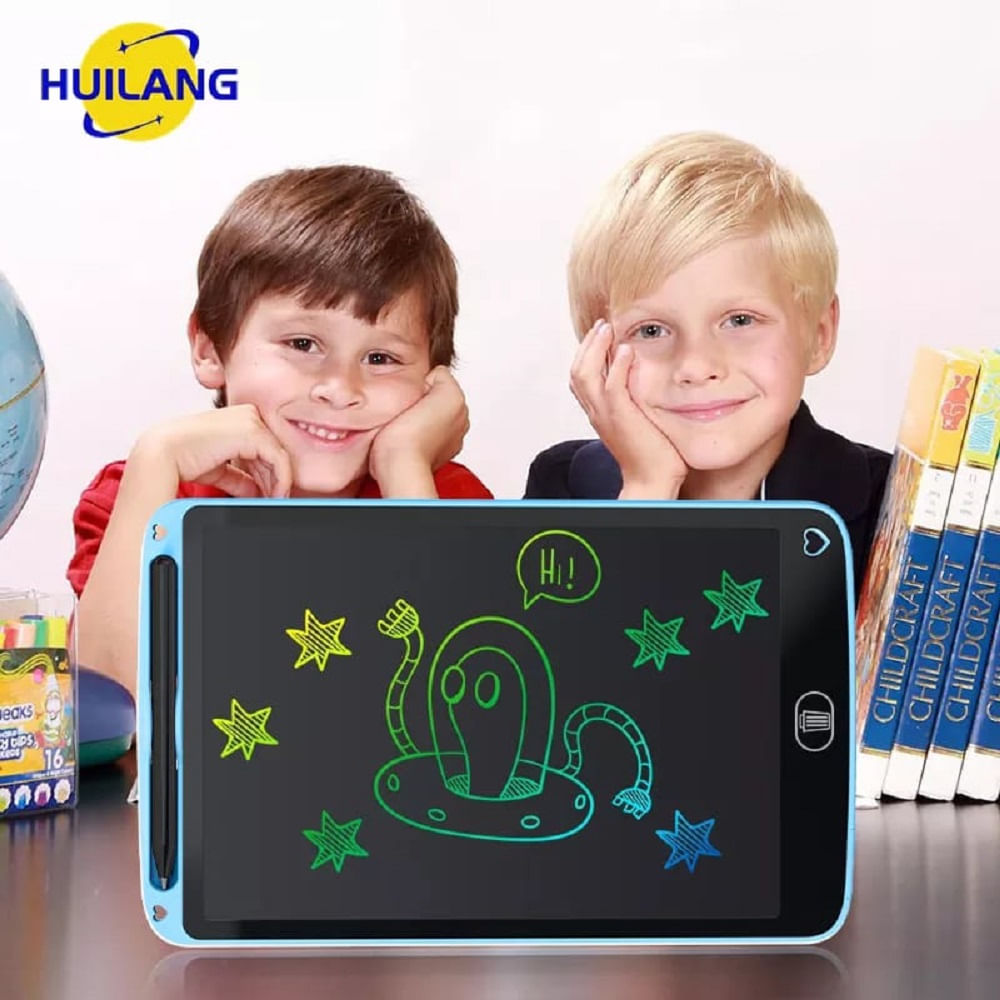 TABLET DIBUJO ELECTRÓNICA 8.5 LCD COLORES PIZARRA MÁGICA GENIEKA