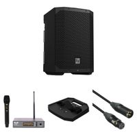 Electro-Voice EVERSE 8 Altavoz Portátil 8"" con Micrófono Inalámbrico y Bandeja