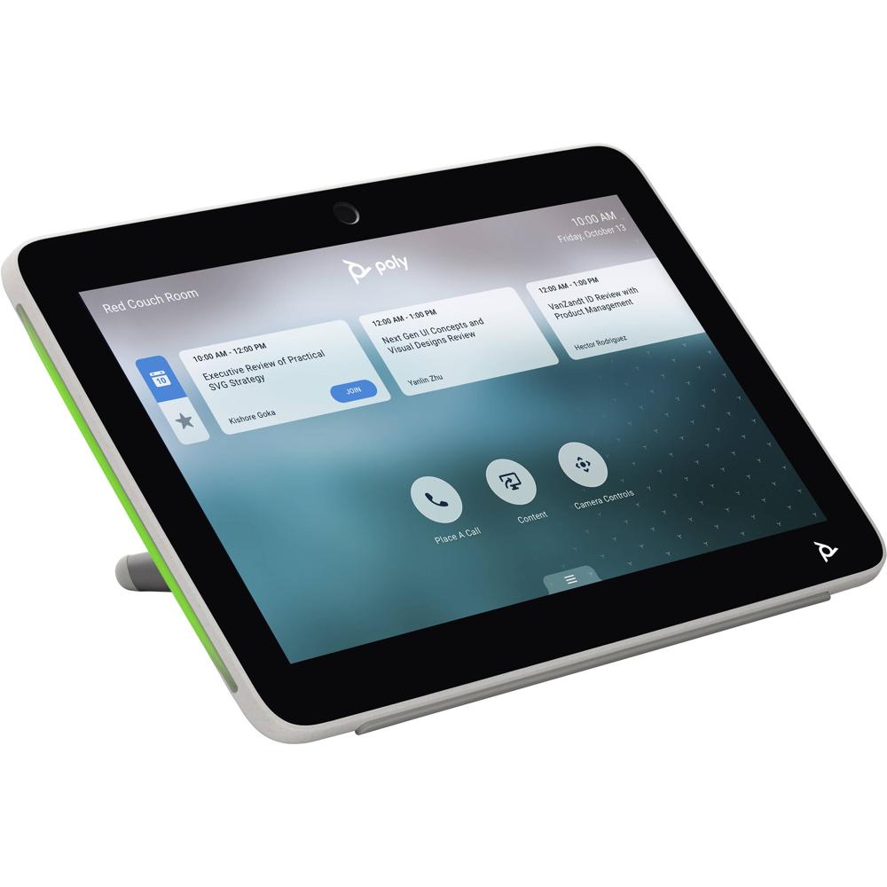 Poly TC10 Controlador Táctil 10"" 1280 x 800, Montaje en Pared y Soporte de Escritorio
